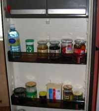 MIAB bottle in a fridge